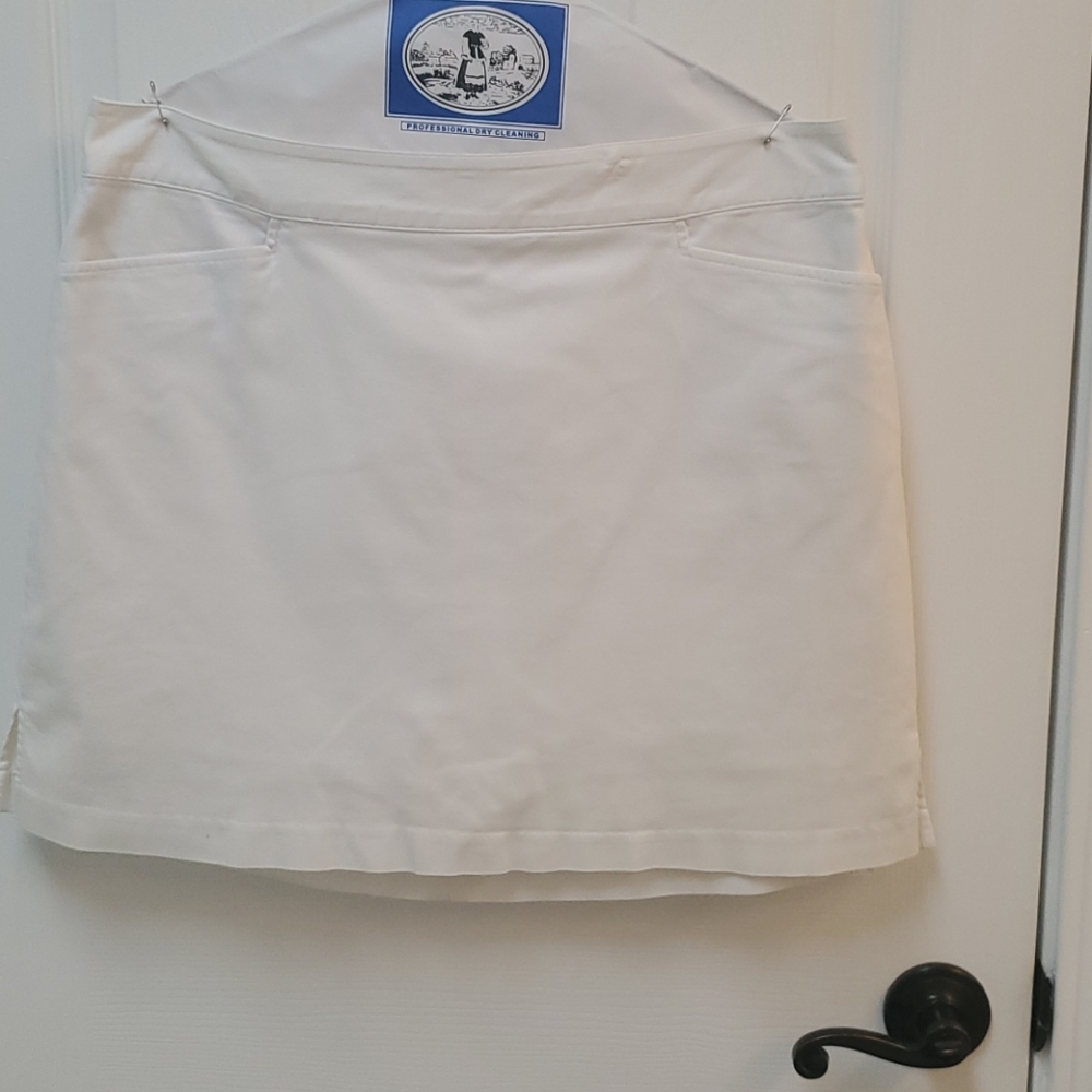 Side slit Skort